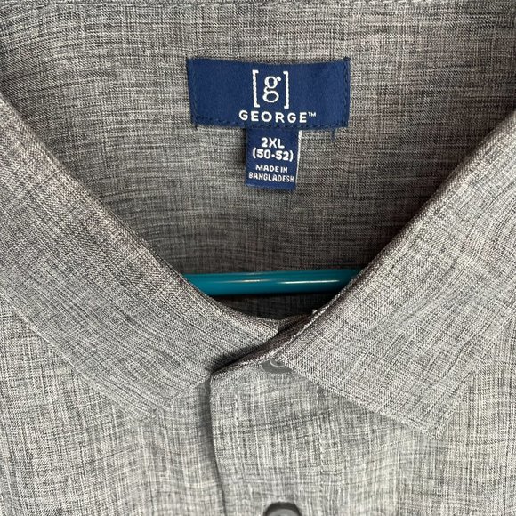 George Gray Button Down - 2 Tone Stripe - Picture 2 of 3